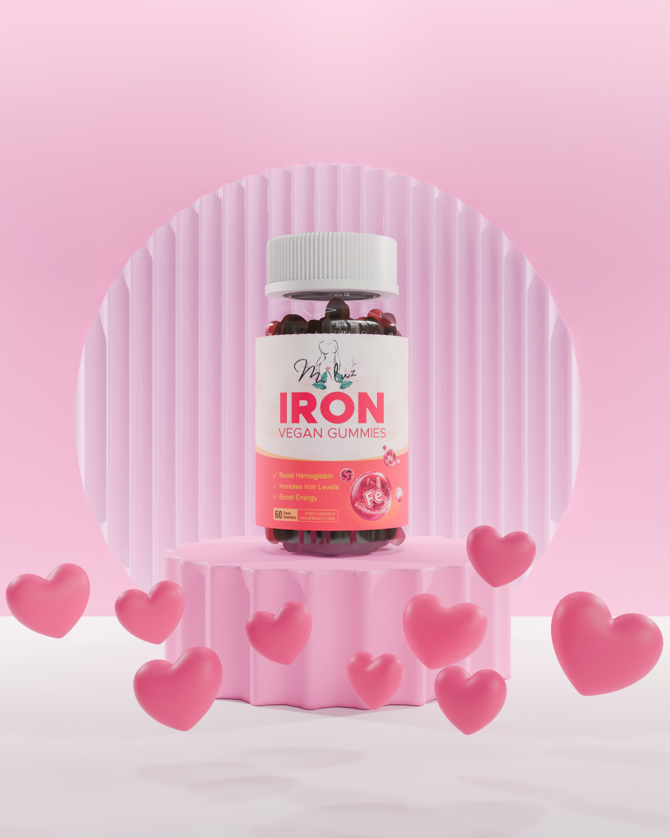 Iron vegan gummies