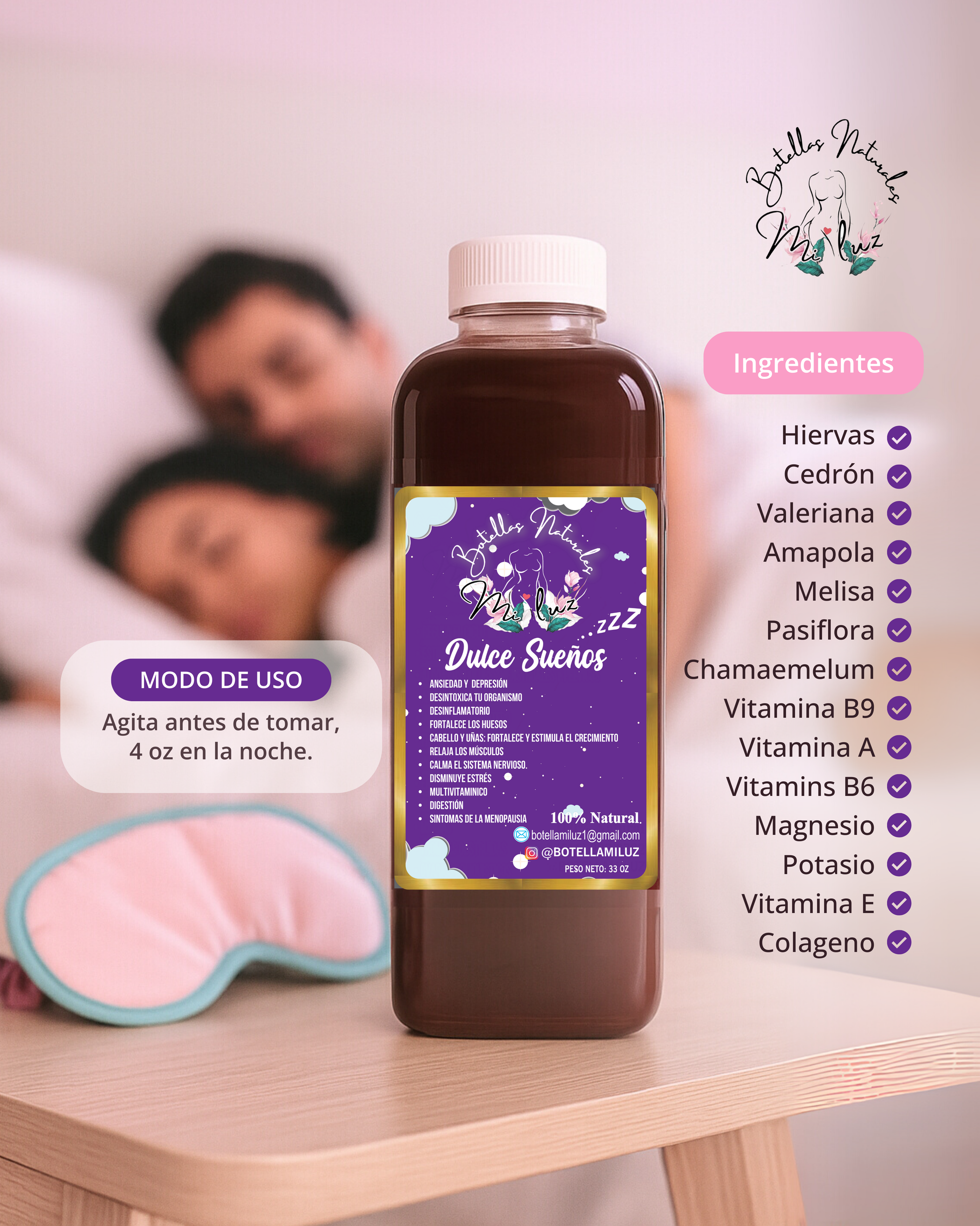 Botella dulce sueños