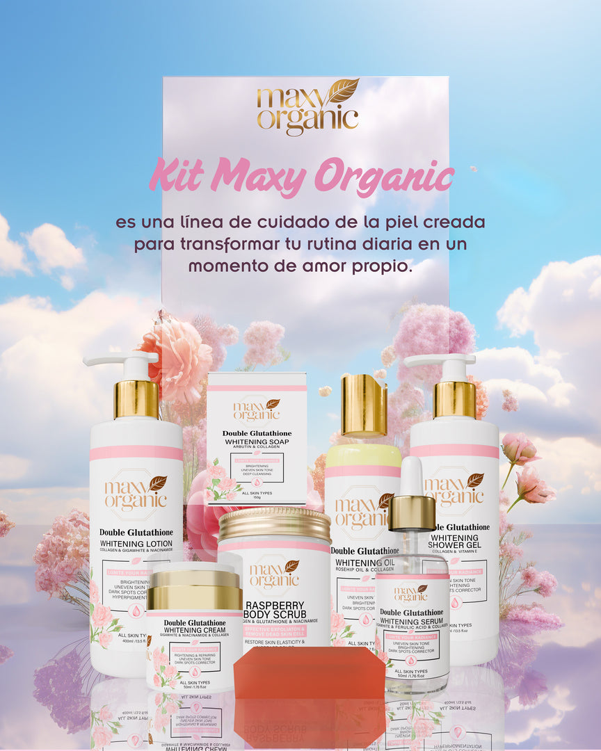 Kit del cuidado de la piel Maxy organic