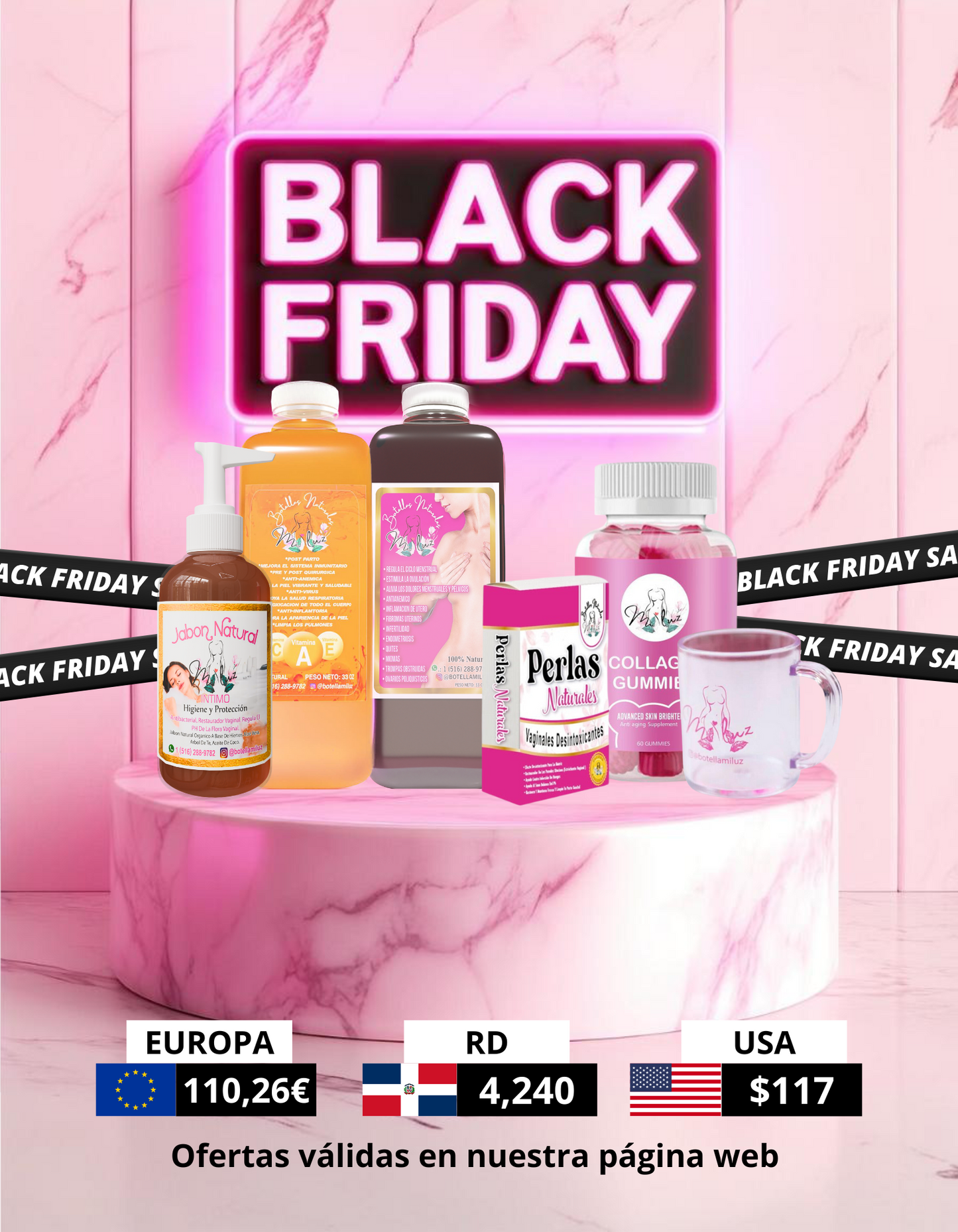 BLACK FRIDAY - Combo salud mujer