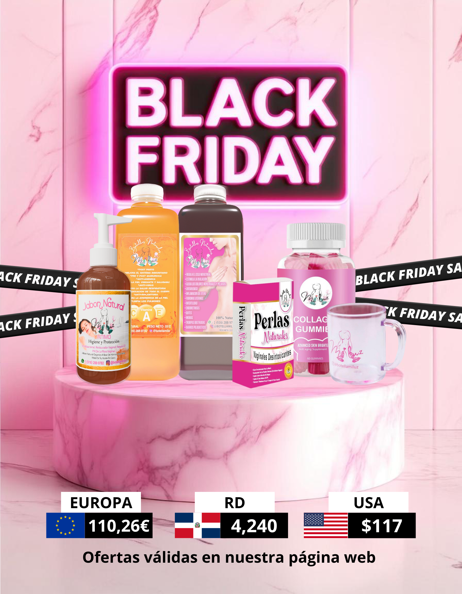 BLACK FRIDAY - Combo salud mujer